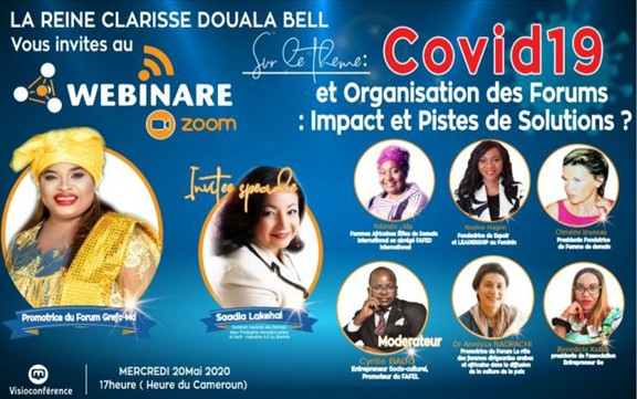 Cameroun : Sâadia Lakehal invitée spéciale de son Altesse, la Reine Clarisse Douala Bell des Douala